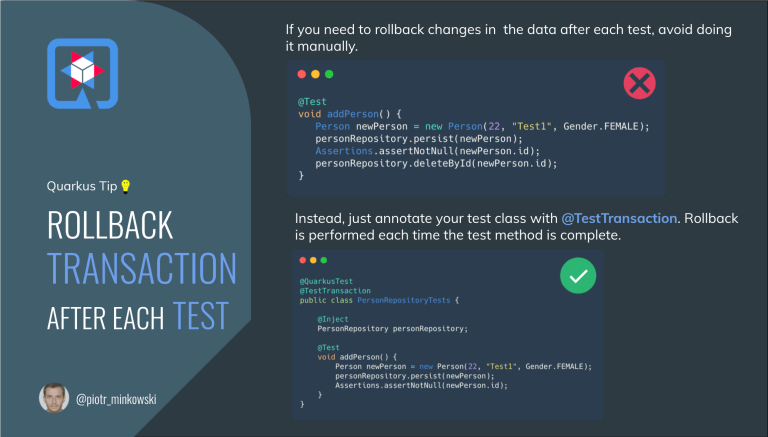 Transaction rallback
